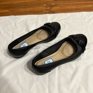 Time and Tru Black Women's Loafers